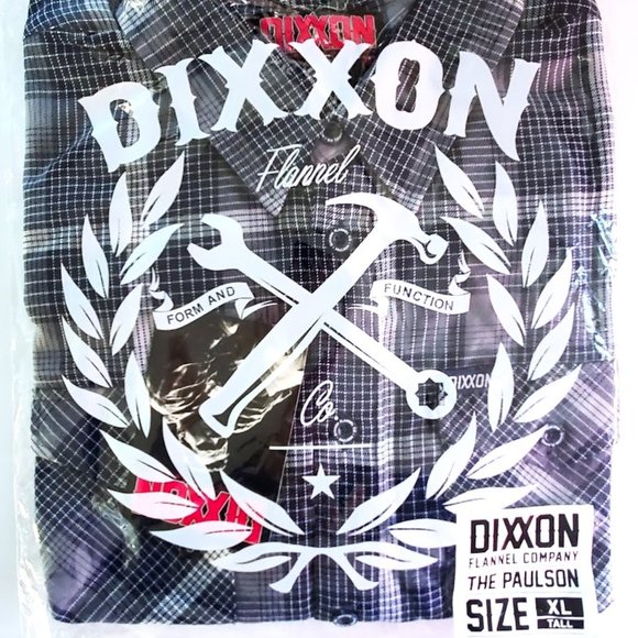 Dixxon Flannel PAULSON Men's Flannel Shirt XL Tall - Picture 7 of 9